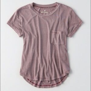 AEO Soft & Sexy Crew Pocket T-Shirt